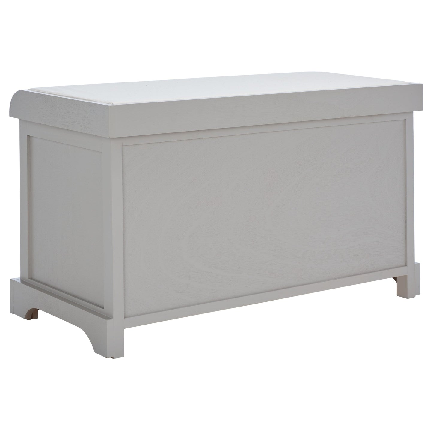 Banc-pouf SAFAVIEH Euphemia en osier tressé, couleur marron - 33,5 x 16,1 x 19,9 - 34Lx16Px20H