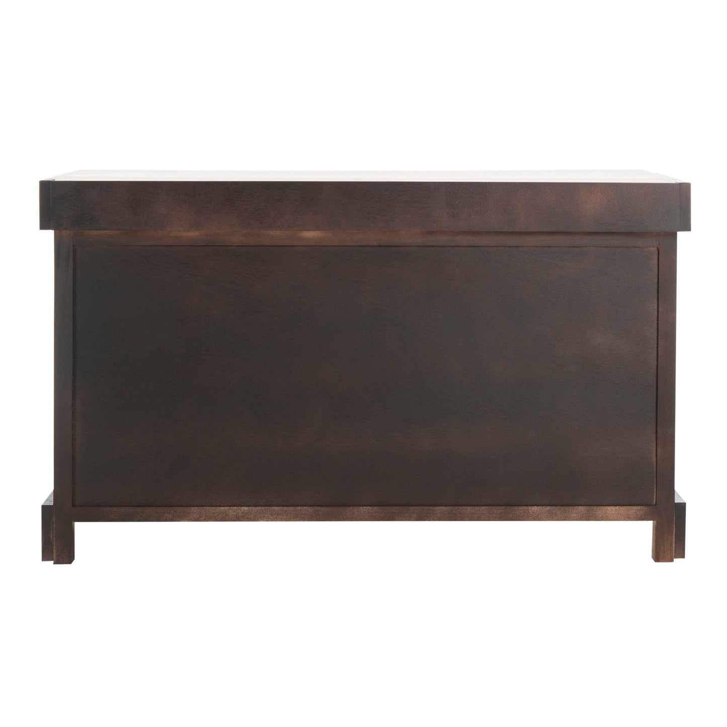 Banc-pouf SAFAVIEH Euphemia en osier tressé, couleur marron - 33,5 x 16,1 x 19,9 - 34Lx16Px20H