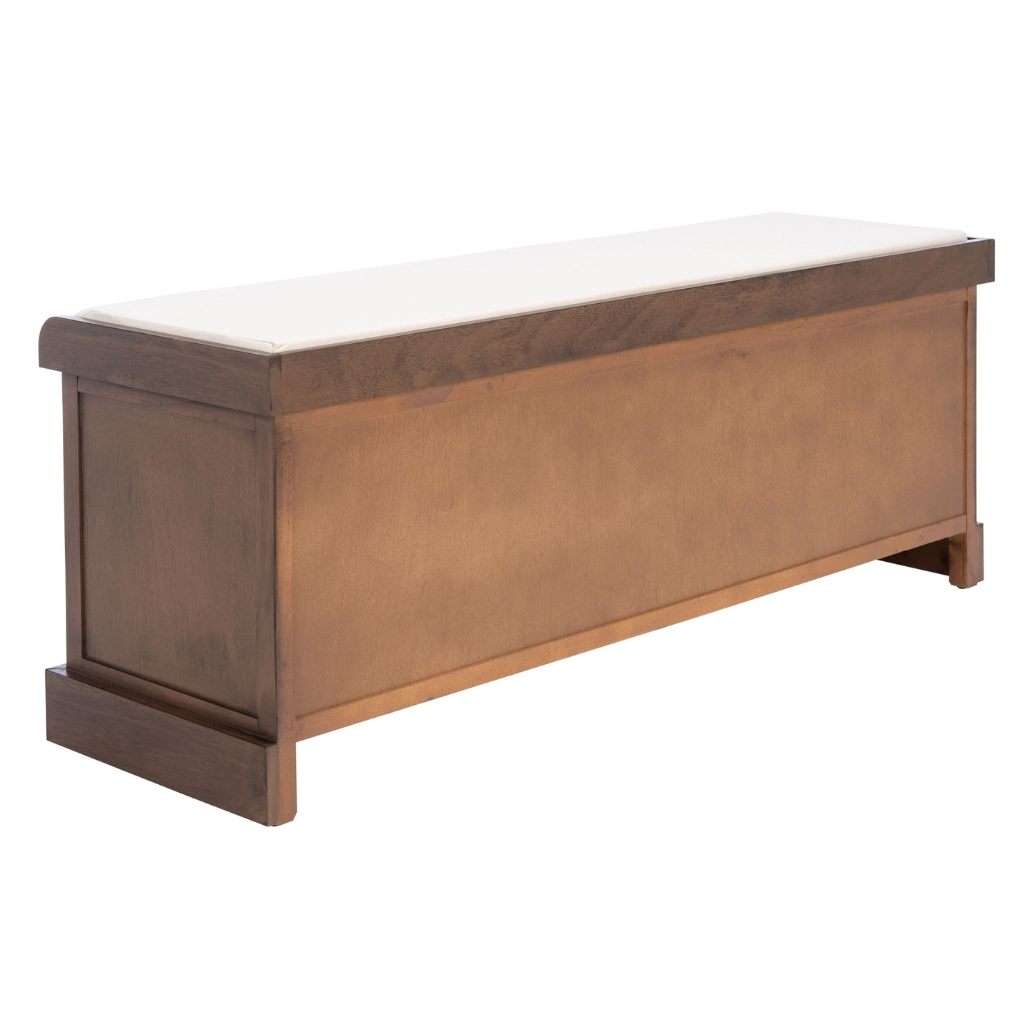 Banc de rangement avec 3 tiroirs et coussin SAFAVIEH Fiorello - 120,2 L x 38,1 l x 48,3 H - 120x38x48cm