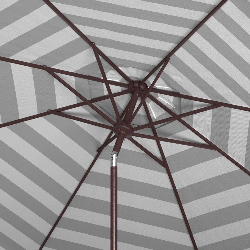 Parasol rond de jardin Jaylee de 3,35 m (11 pieds) de SAFAVIEH