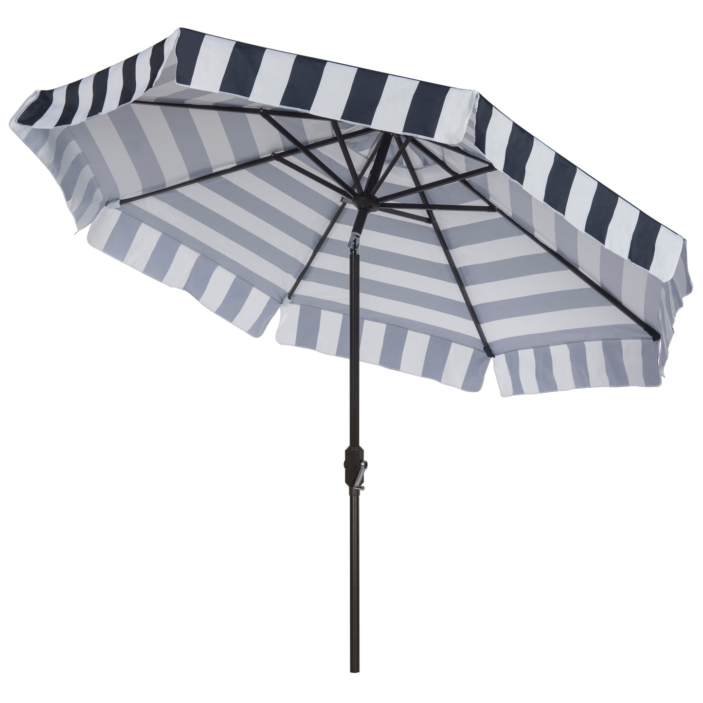 Parasol rond de 3,35 m (11 pieds) pour extérieur de la ligne Sidse Fashion de SAFAVIEH