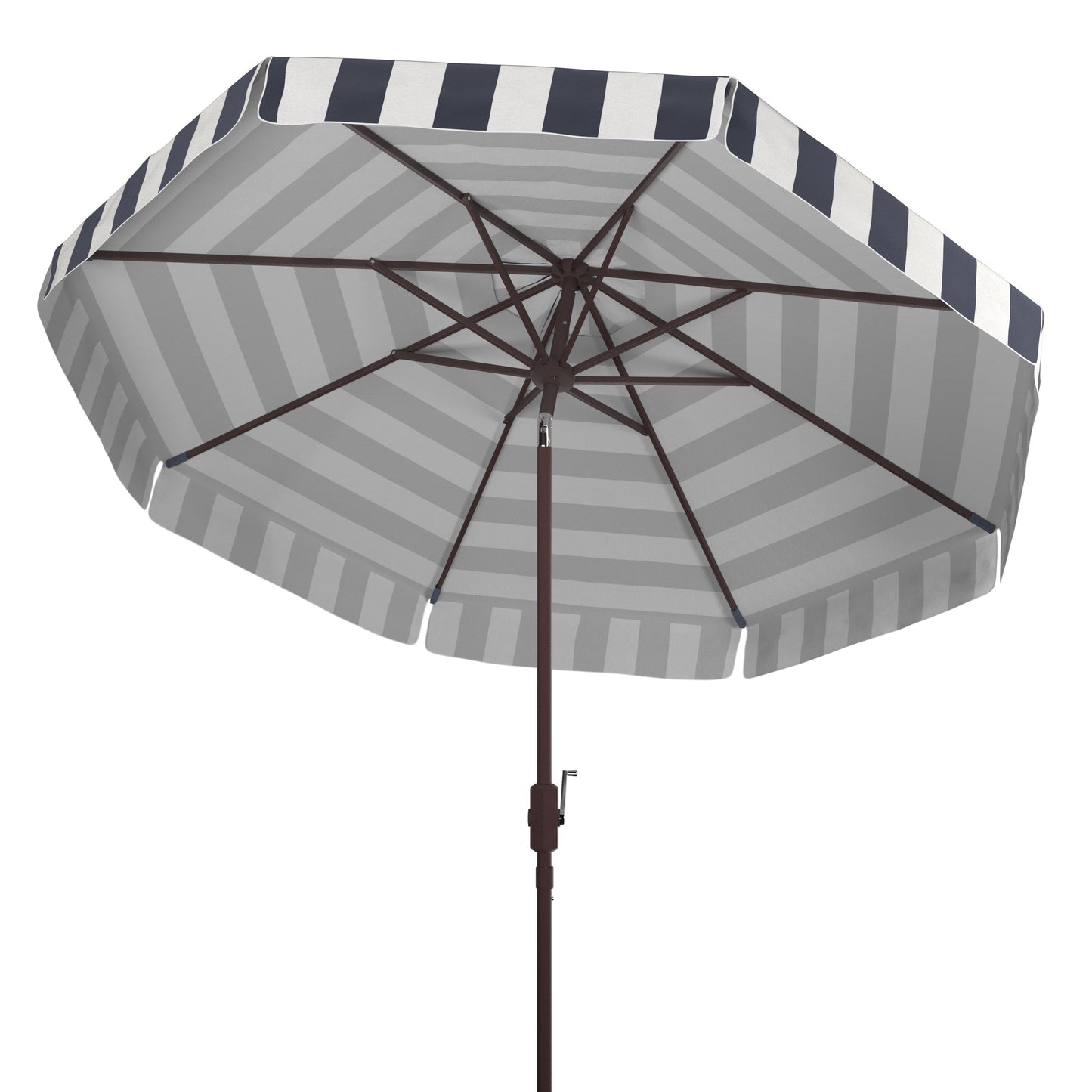 Parasol rond de 3,35 m (11 pieds) pour extérieur de la ligne Sidse Fashion de SAFAVIEH