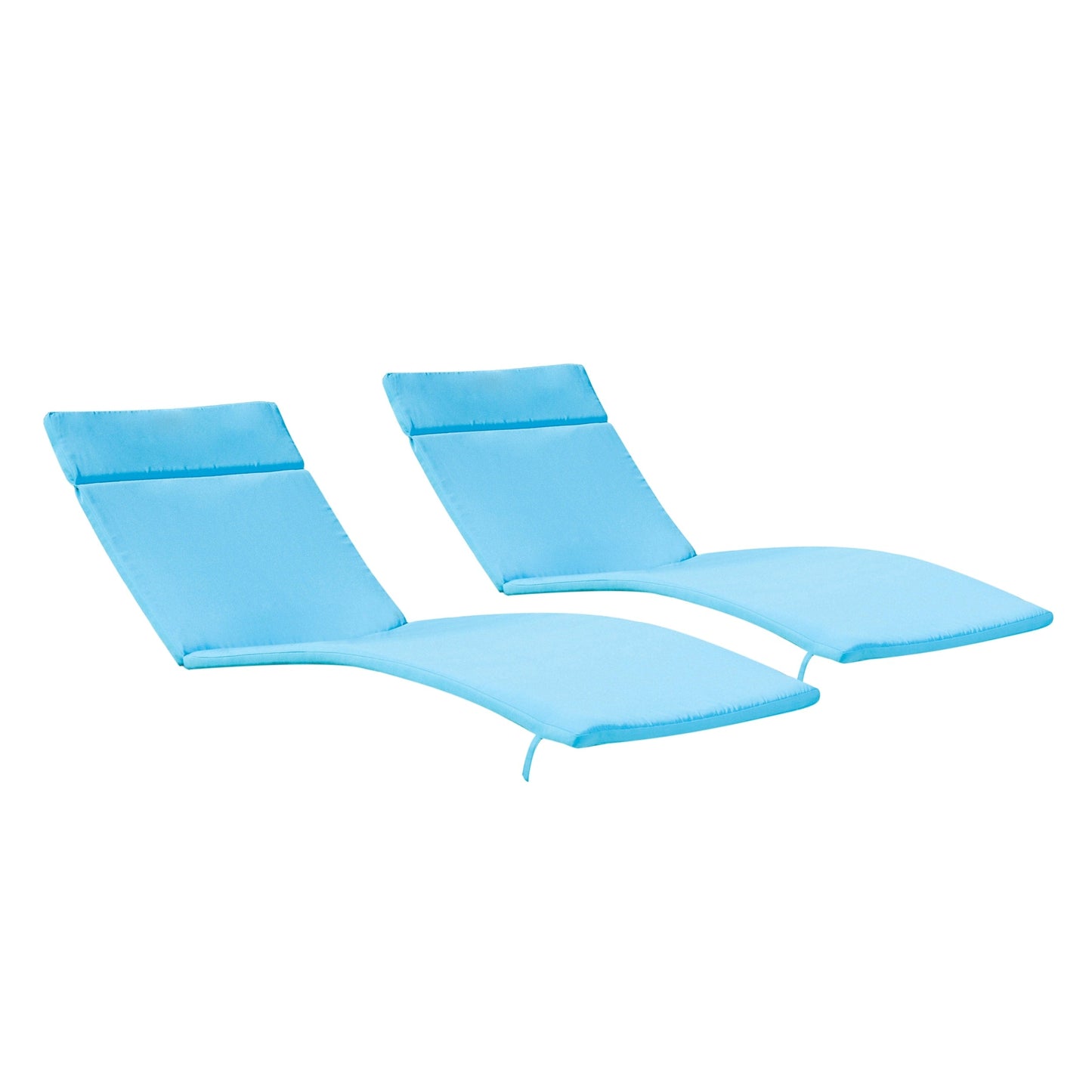 Ensemble de coussins d'extérieur Salem pour chaise longue - Coussins uniquement (lot de 2) par Christopher Knight Home - 79,25L x 27,50l x 1,50h
