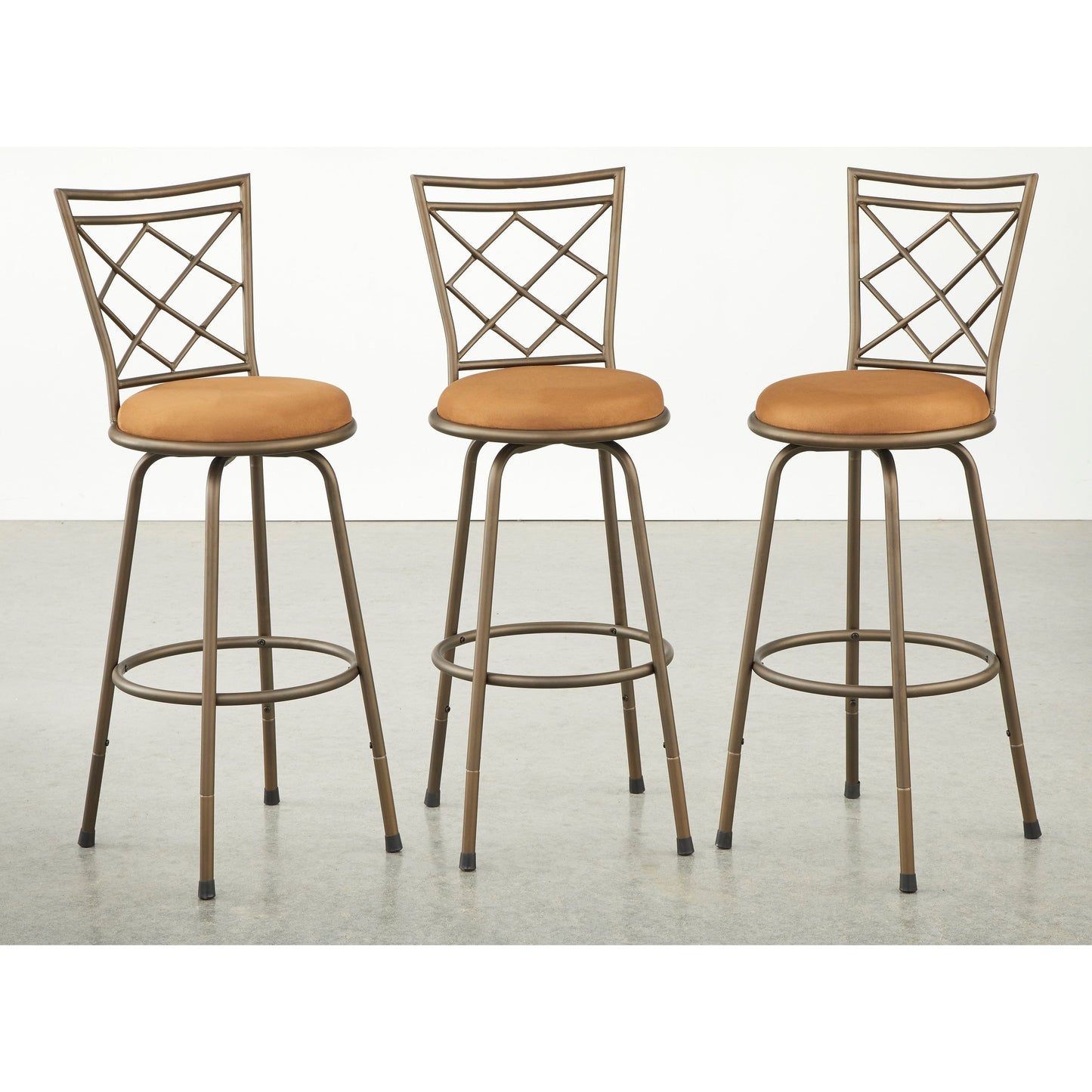 Tabourets pivotants à hauteur réglable Alyssa de Simple Living (lot de 3)