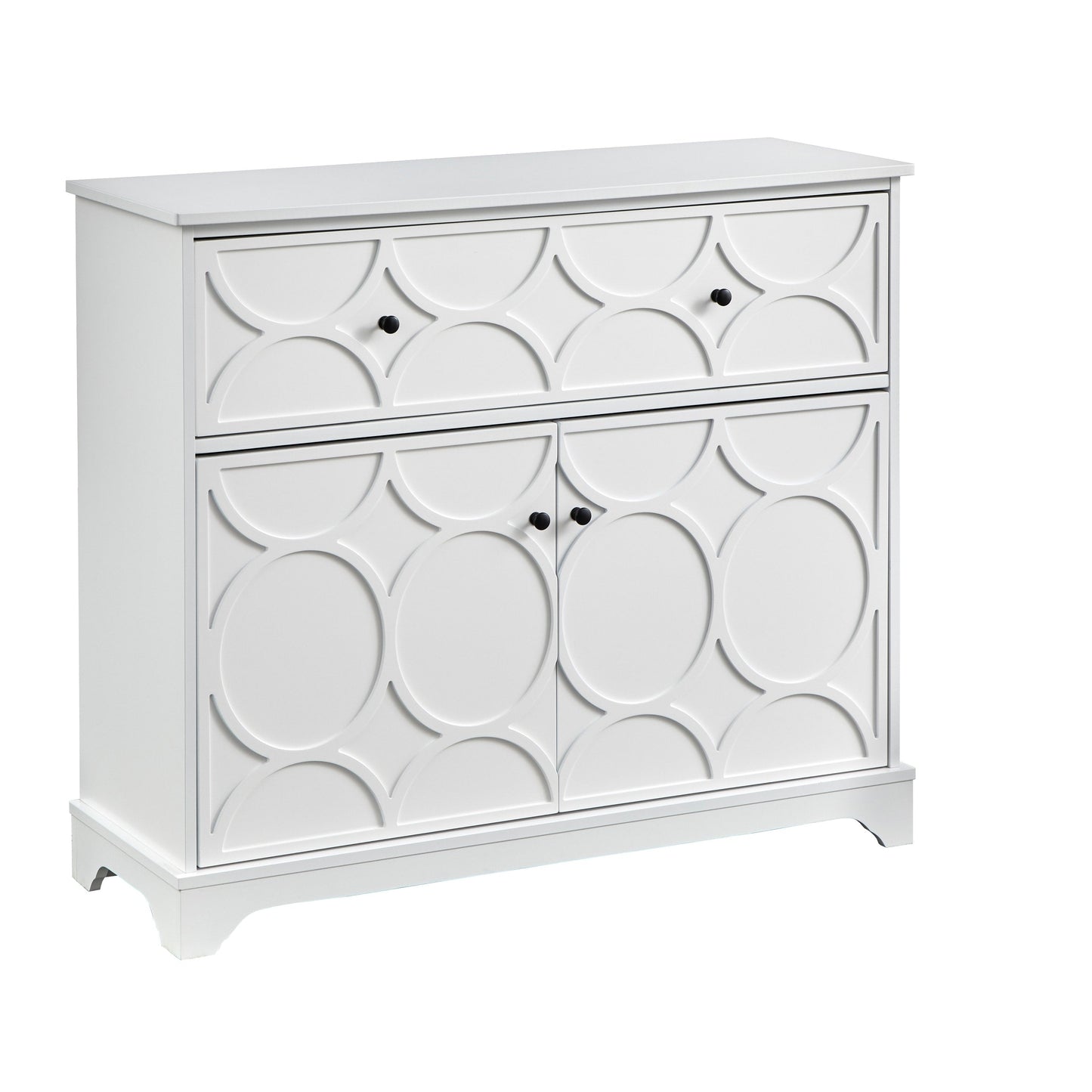 Armoire à façade ronde Simple Living Dawson