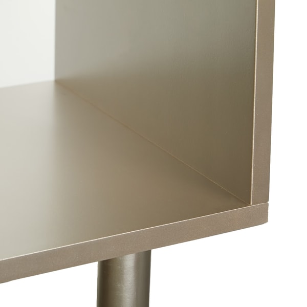 Étagère à livres 3 niveaux Simple Living Margo, style moderne du milieu du siècle - 151,1 cm (H) x 91,4 cm (L) x 30 cm (P)