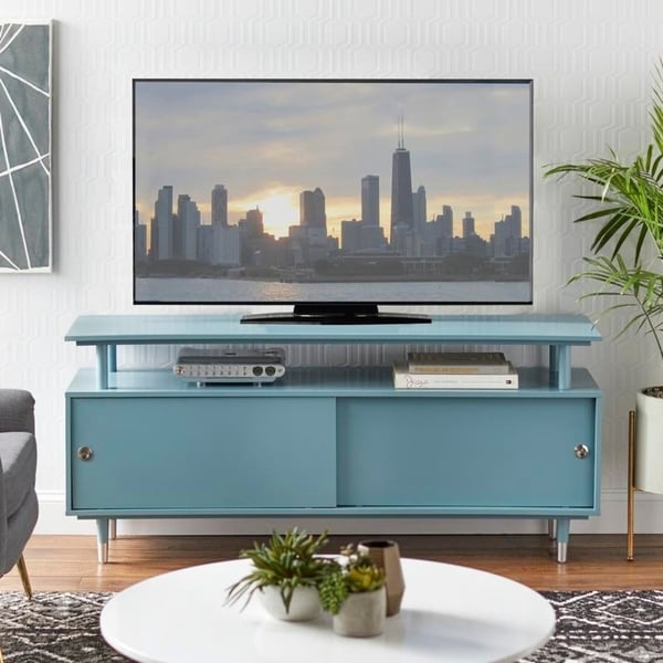 Meuble TV en bois Simple Living Margo, style moderne du milieu du siècle