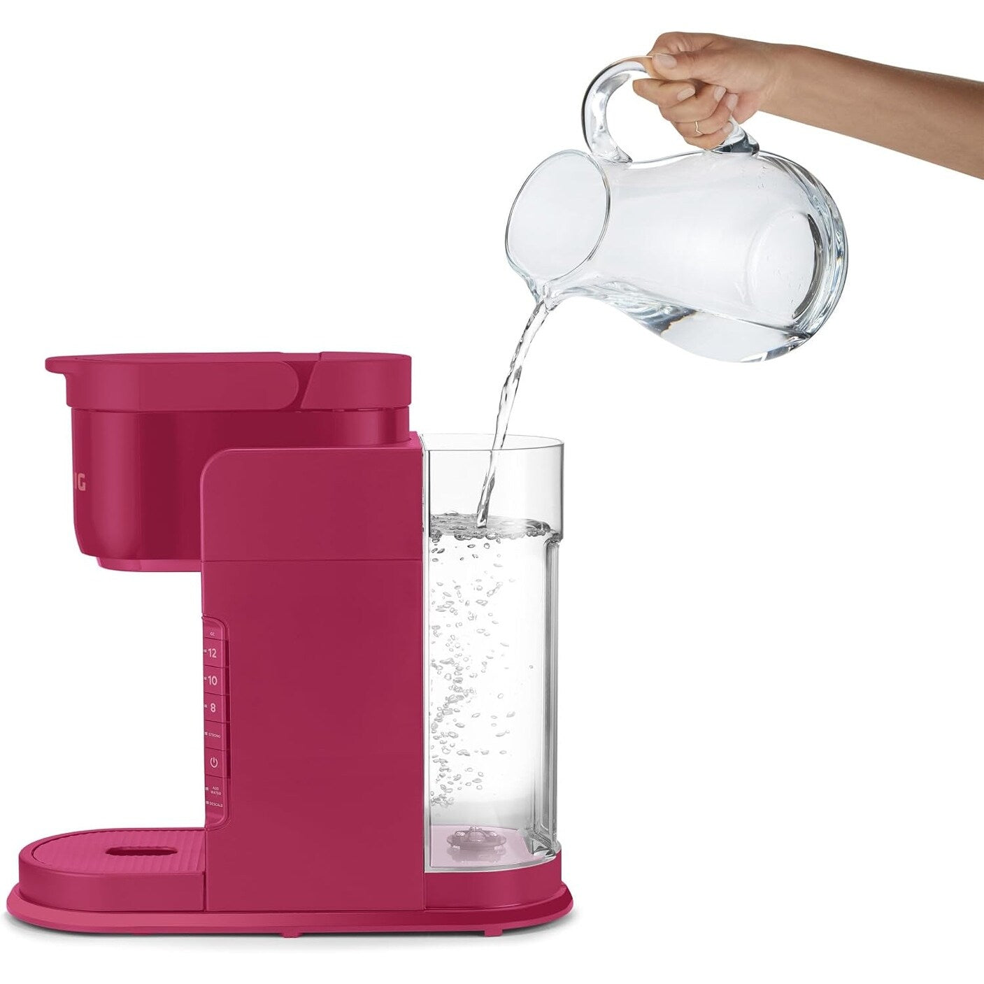 Machine à café à dosettes K-Cup, 3 tailles de tasse, café fort, réservoir de 42 oz, saveur baie d'île