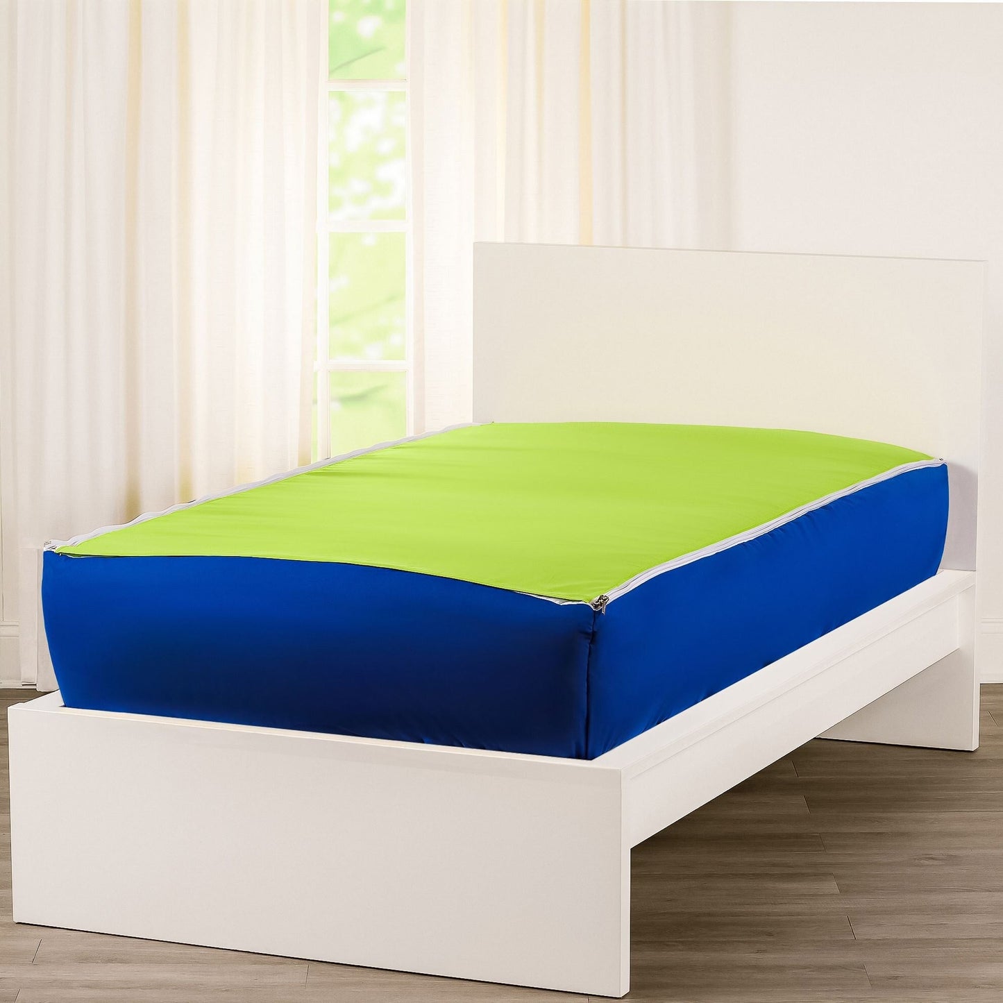Ensemble de literie à fermeture éclair Siscovers Cobalt Blue Bunkie Deluxe