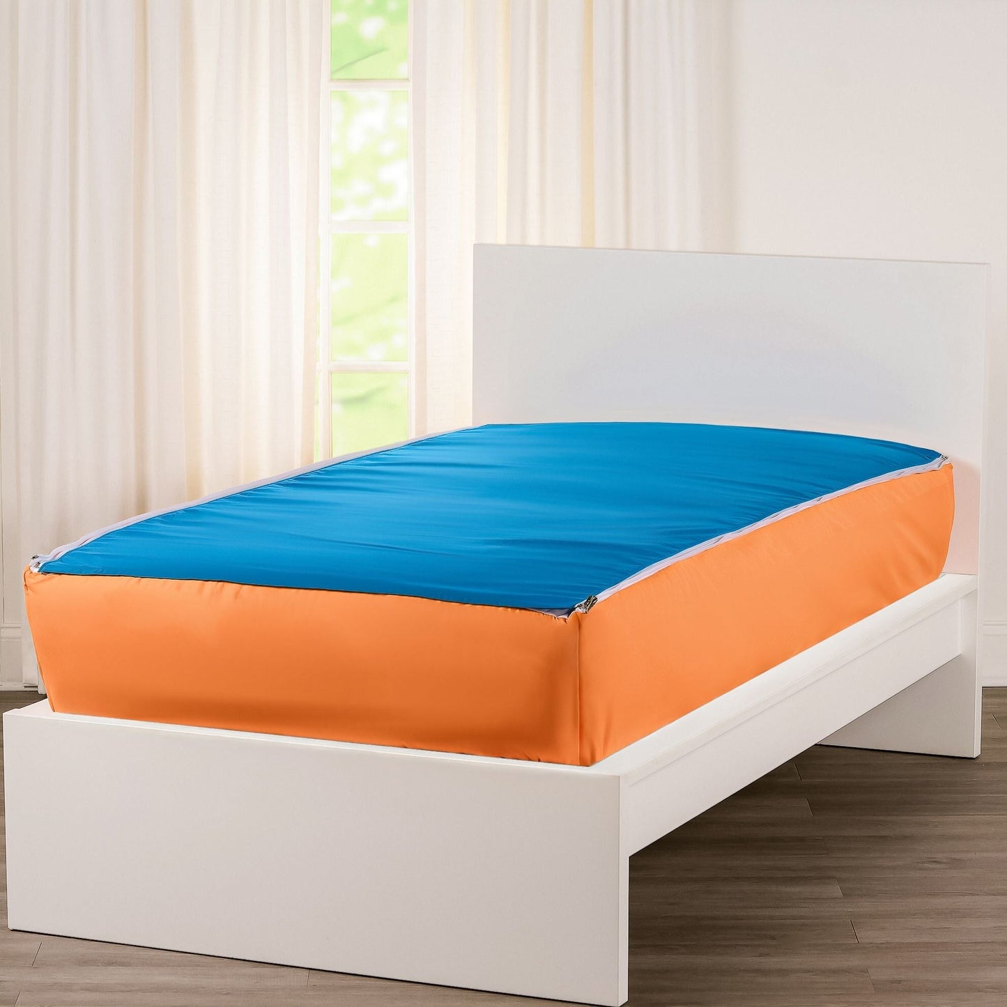 Ensemble de literie Siscovers Orange Bunkie Deluxe avec fermeture éclair