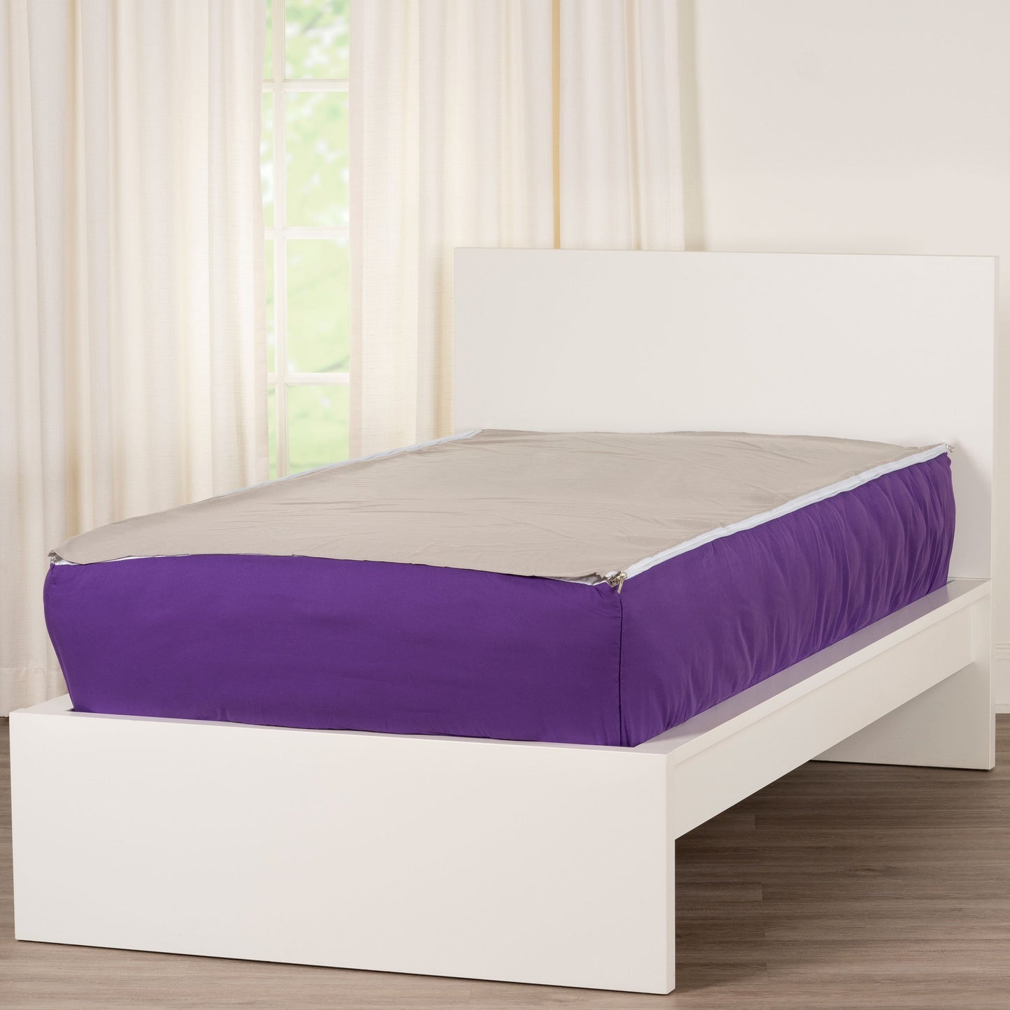 Ensemble de literie Siscovers Purple Bunkie Deluxe avec fermeture éclair