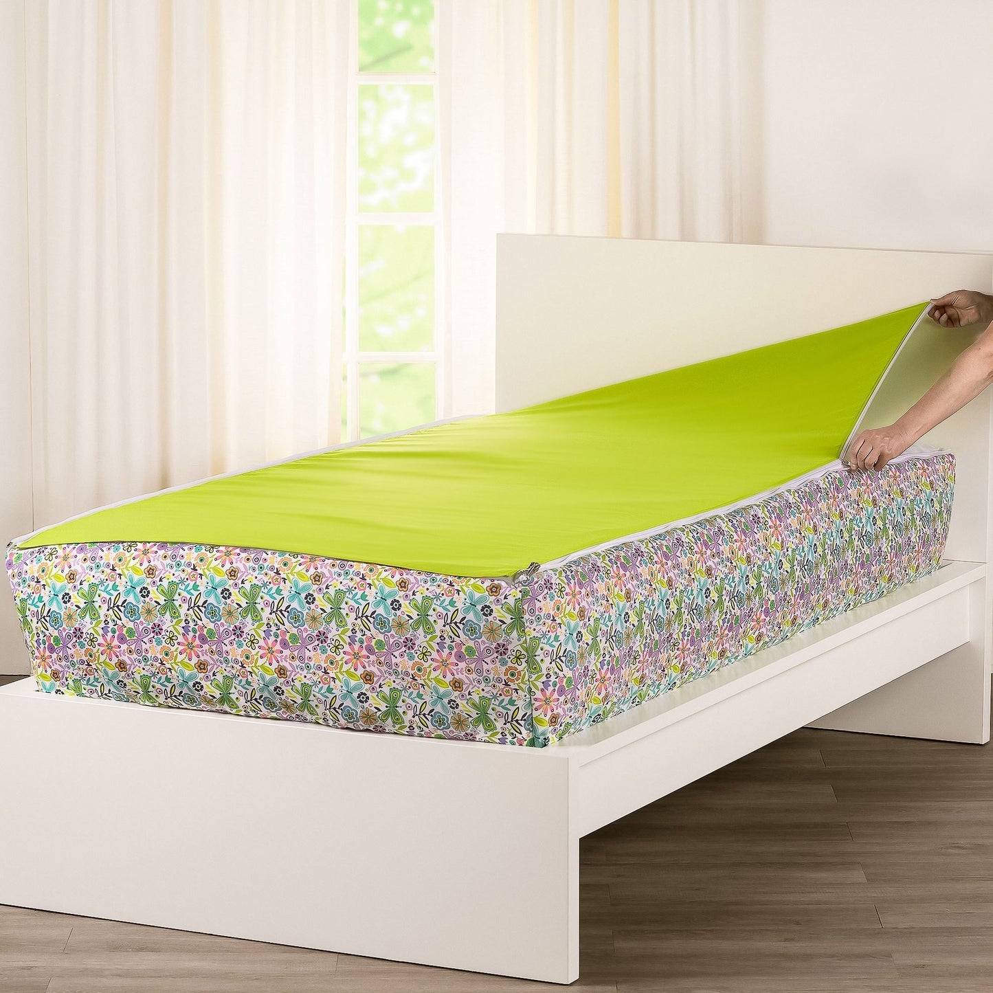 Ensemble de literie à fermeture éclair Siscovers Quiet Garden Bunkie Deluxe