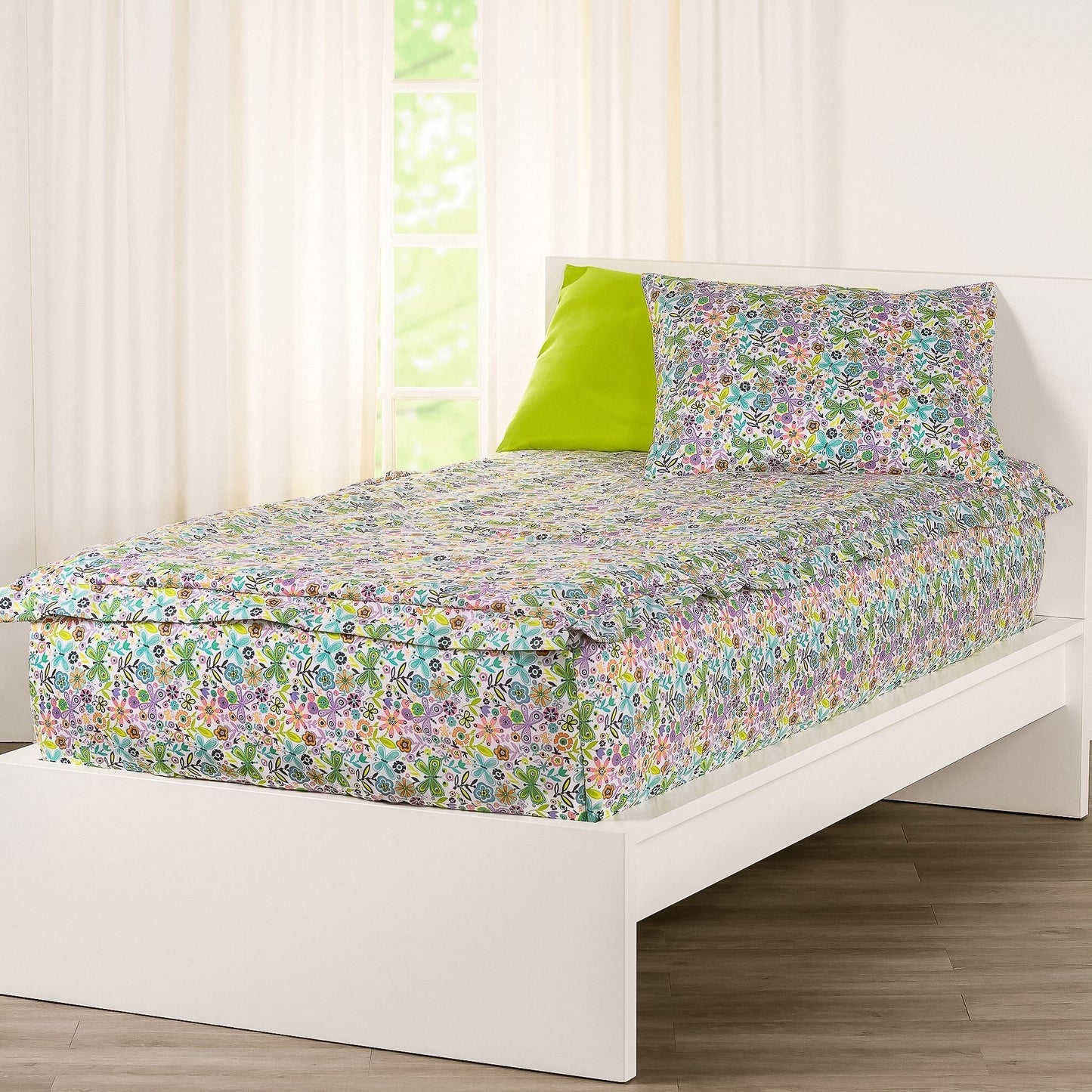 Ensemble de literie à fermeture éclair Siscovers Quiet Garden Bunkie Deluxe