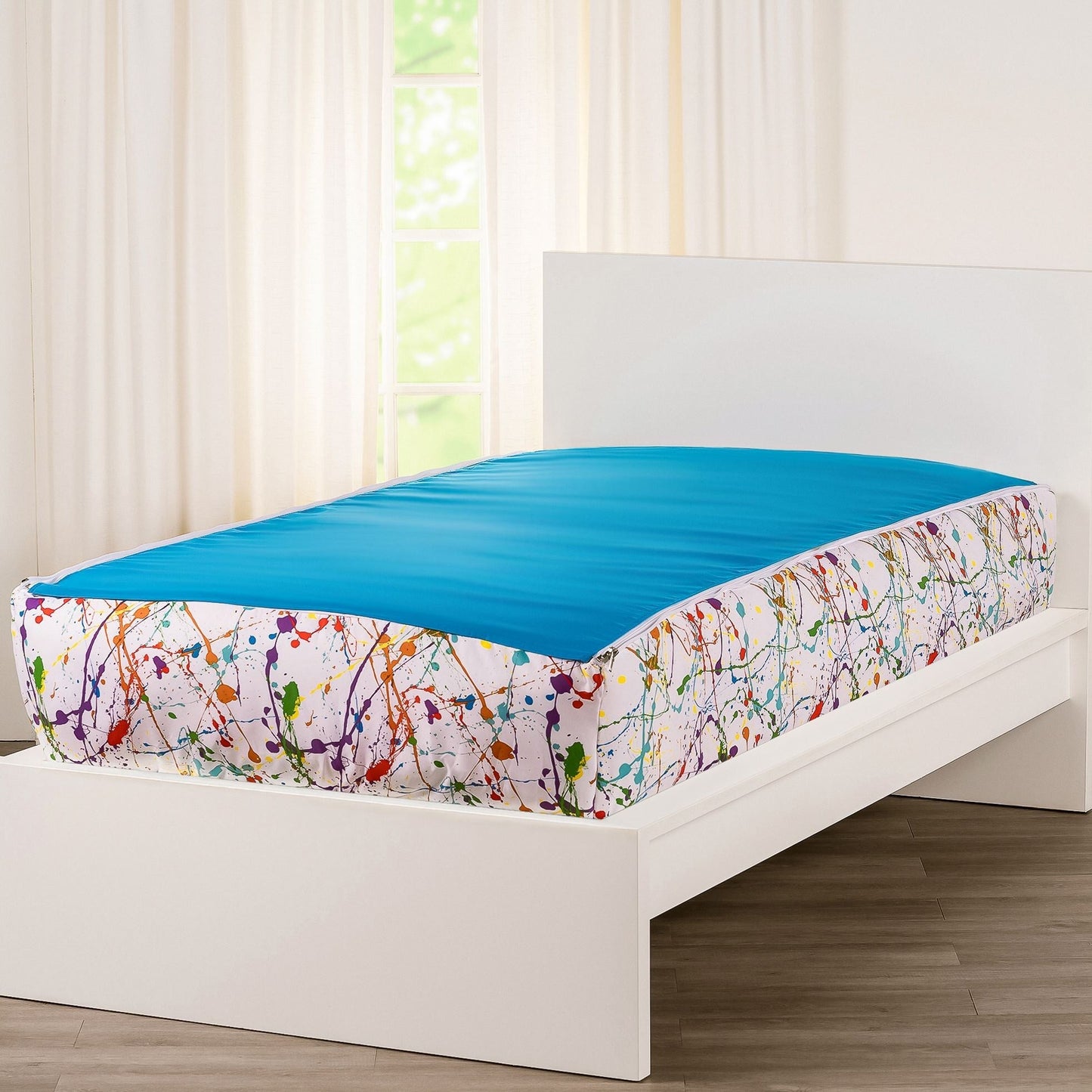 Ensemble de literie Siscovers Splashed and Splattered Bunkie Deluxe avec fermeture éclair