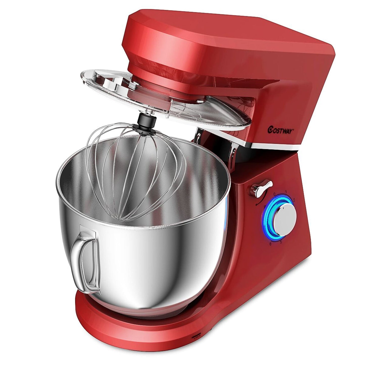 Robot pâtissier 7,5 Qt, 6 vitesses, tête inclinable, avec batteur électrique