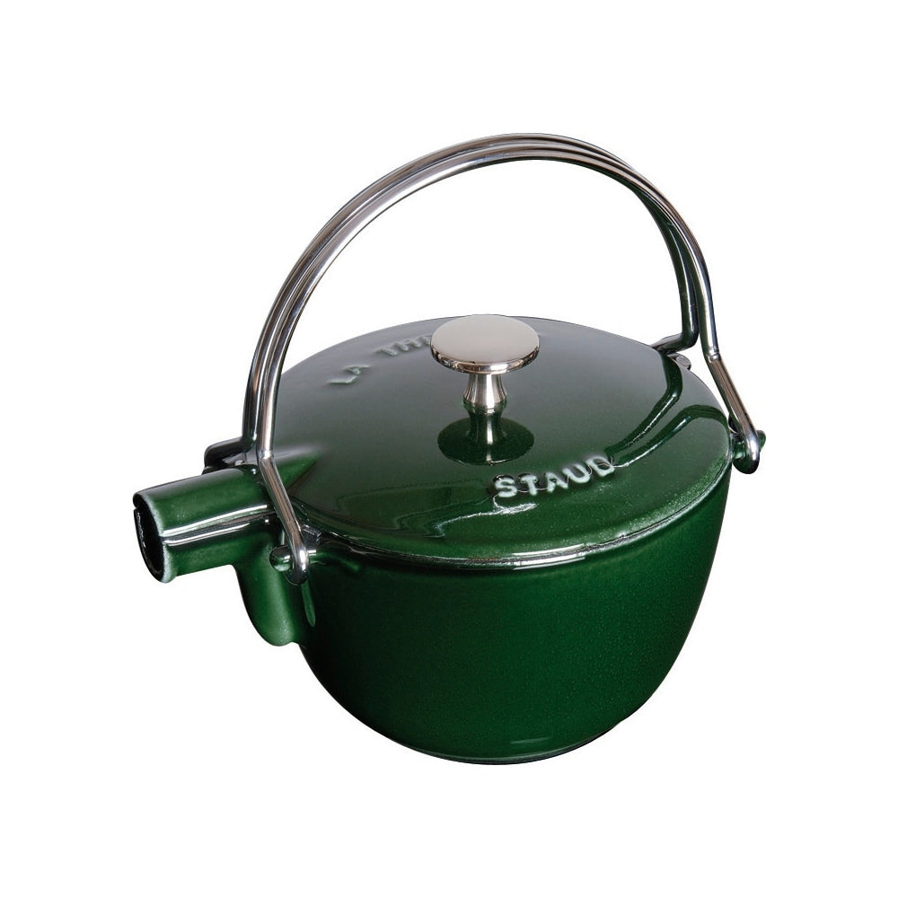 Bouilloire à thé ronde en fonte STAUB, 1 quart