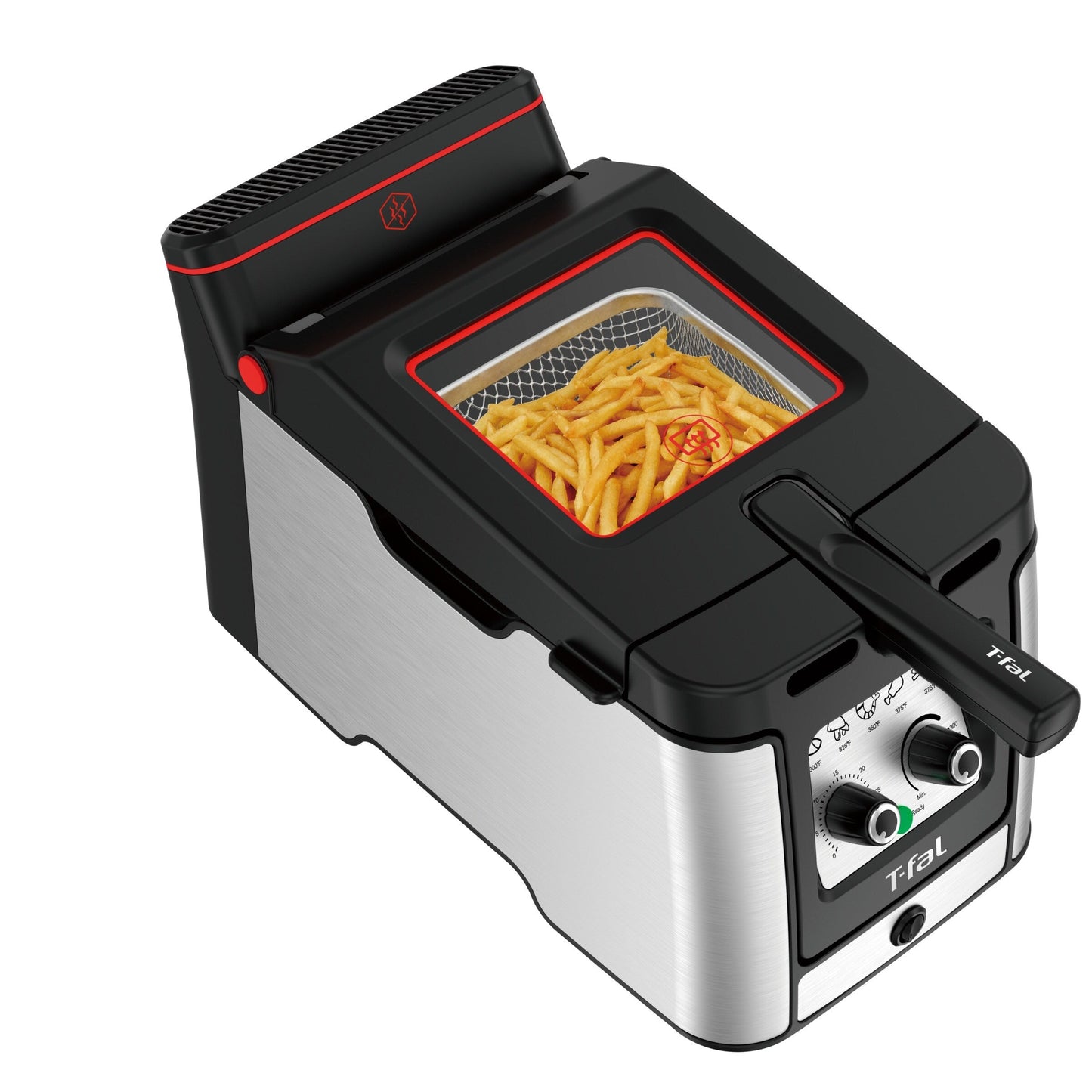 Friteuse T-fal Advanced sans odeur avec élément chauffant plongeant, capacité d'huile de 3,5 L - 3,5 litres