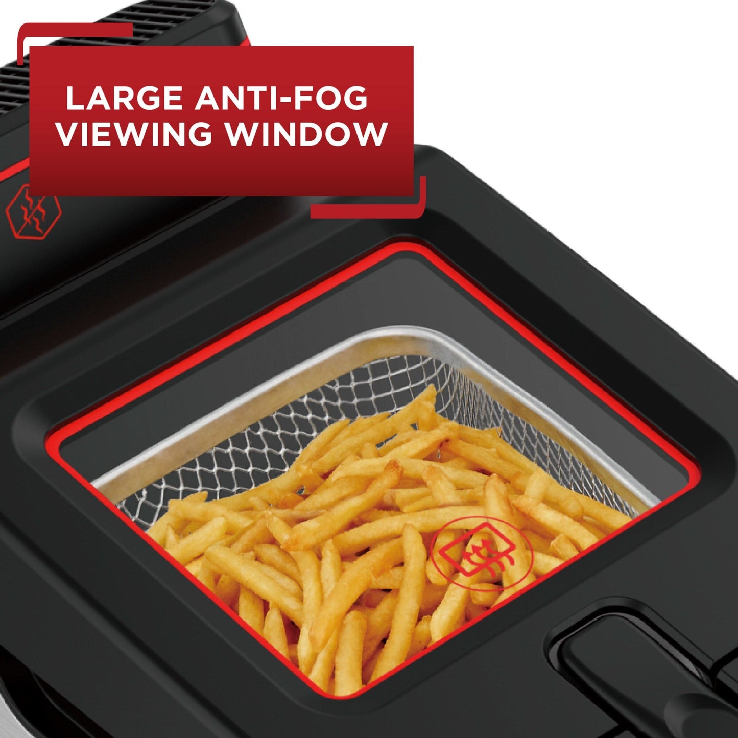 Friteuse T-fal Advanced sans odeur avec élément chauffant plongeant, capacité d'huile de 3,5 L - 3,5 litres