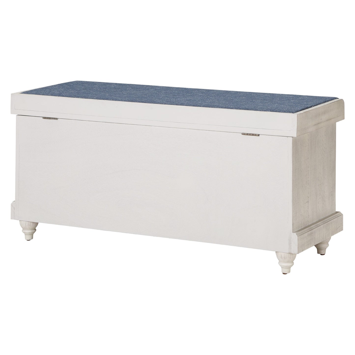 Le banc de rangement Arbakka gris de The Gray Barn