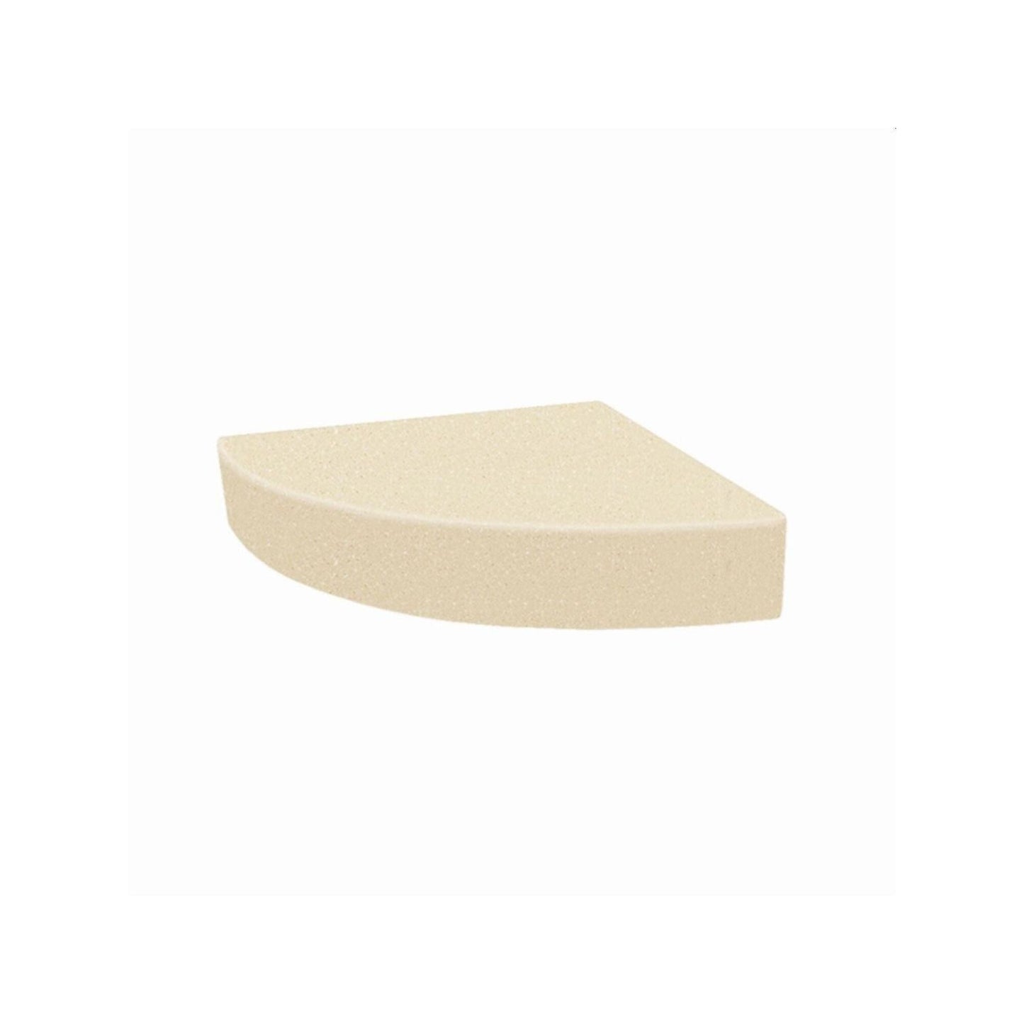 Transolid Studio, siège de douche d'angle mural en surface solide, 14 po x 14 po - 14,5 x 14,25 x 3