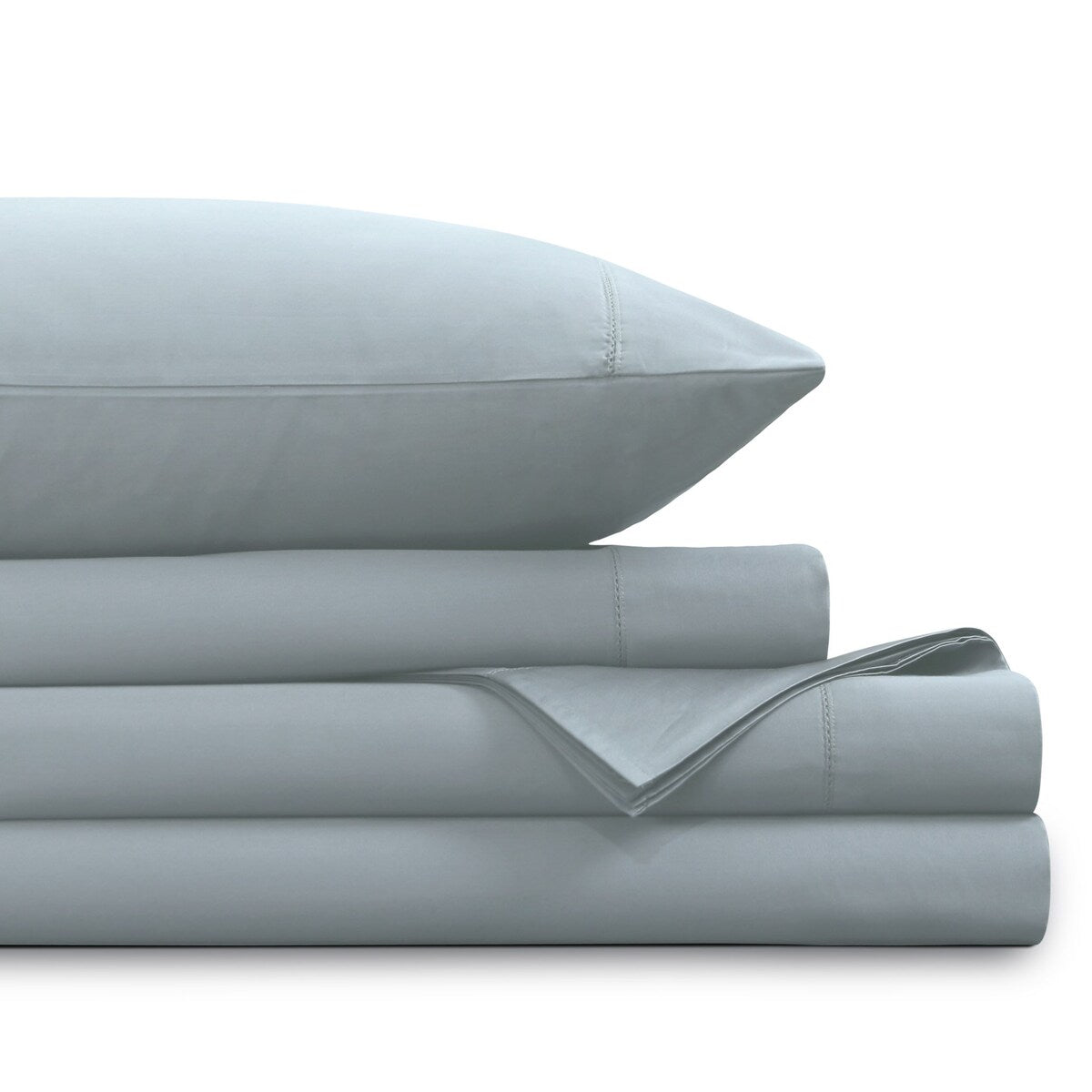Jeu de draps en coton égyptien 1000 fils avec poches extra-profondes de Tribeca Living