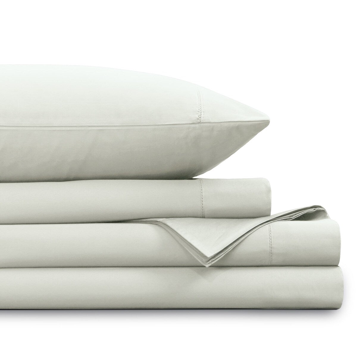 Jeu de draps en coton égyptien 1000 fils avec poches extra-profondes de Tribeca Living