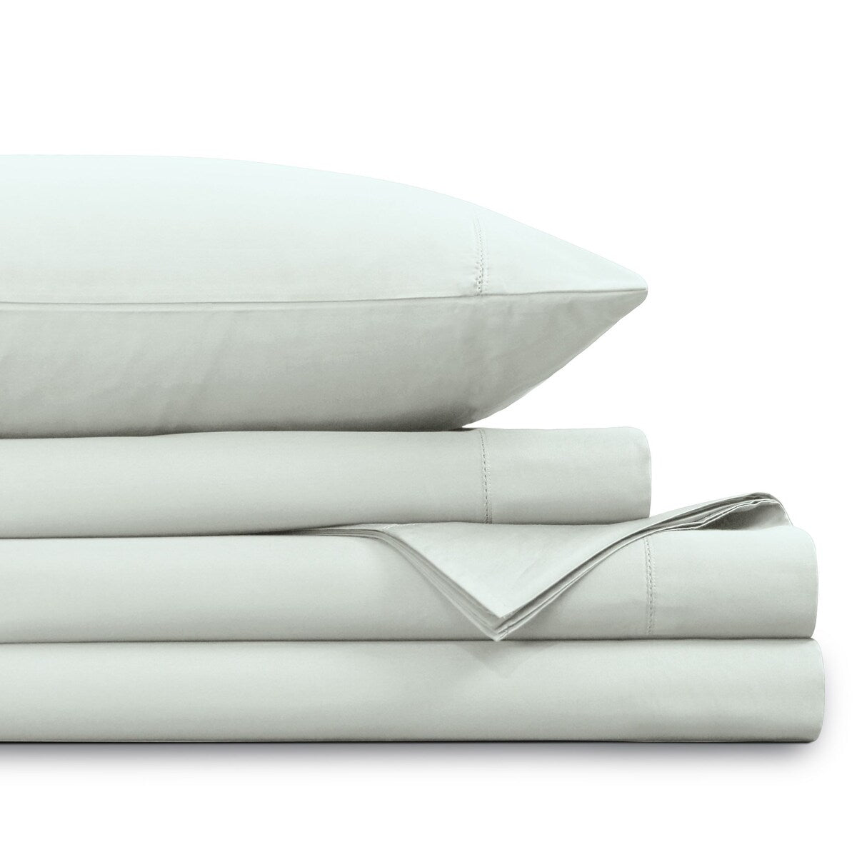 Jeu de draps en coton égyptien 1000 fils avec poches extra-profondes de Tribeca Living