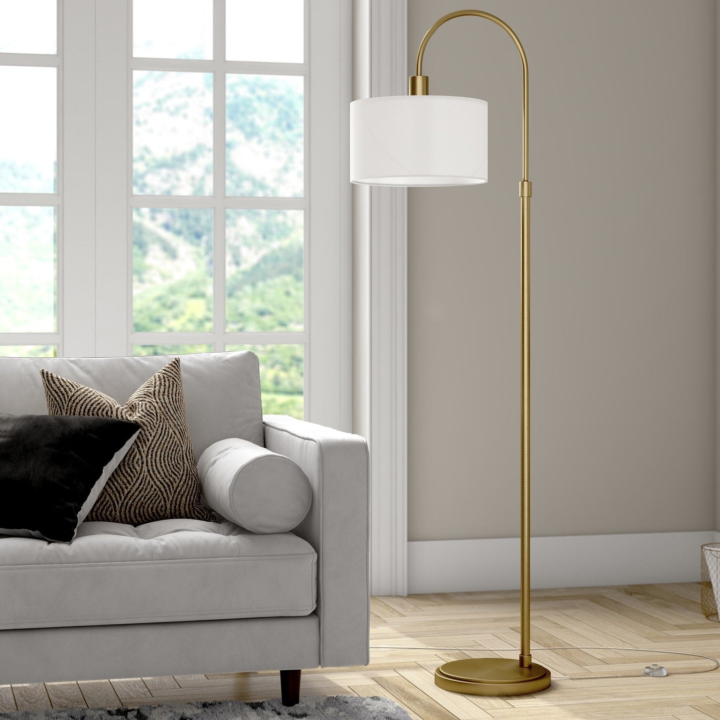 Lampe de sol à arc Veronica
