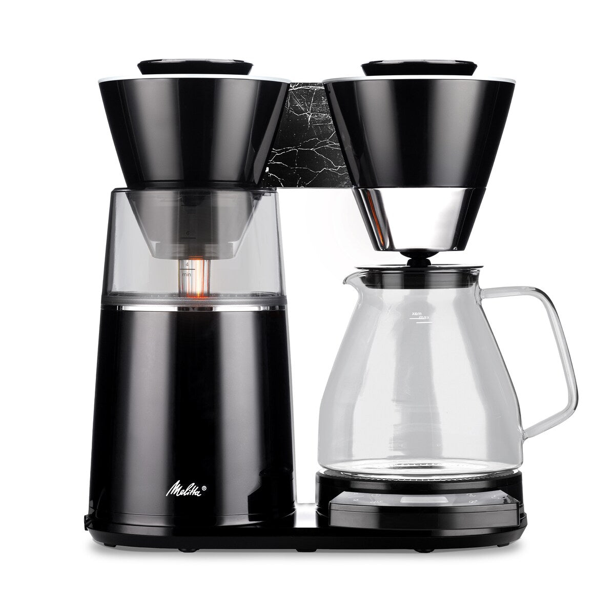 Vision, cafetière à filtre 12 tasses de luxe avec tableau de bord rotatif