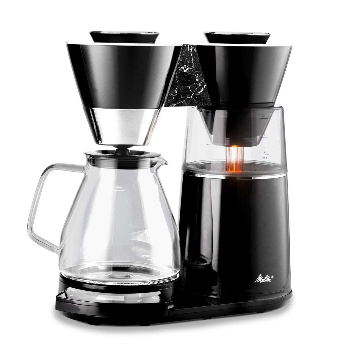 Vision, cafetière à filtre 12 tasses de luxe avec tableau de bord rotatif