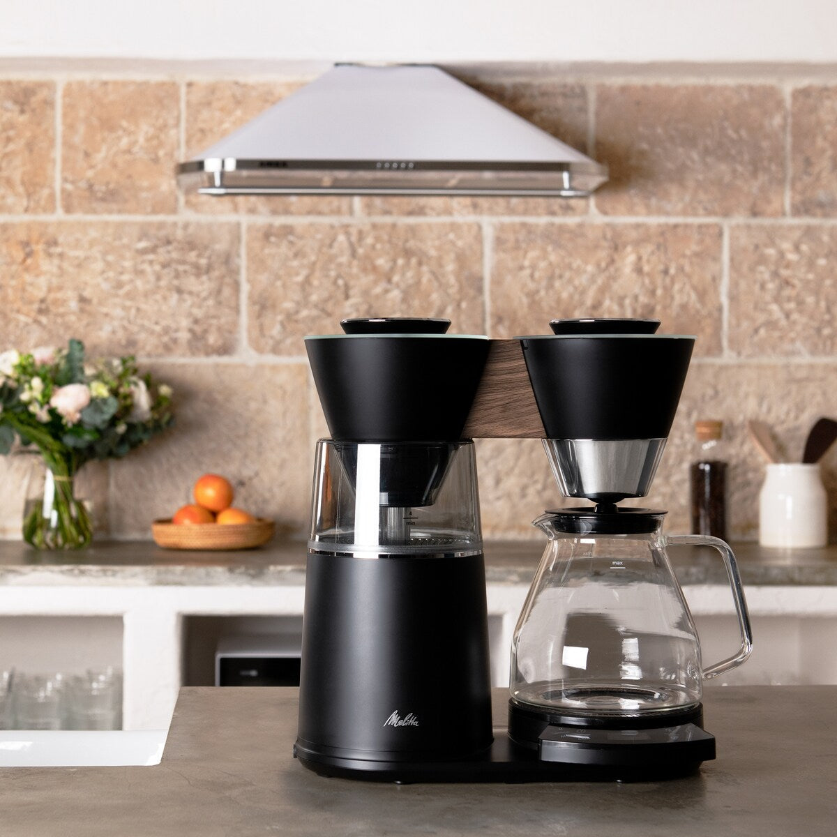 Vision, cafetière à filtre 12 tasses de luxe avec tableau de bord rotatif