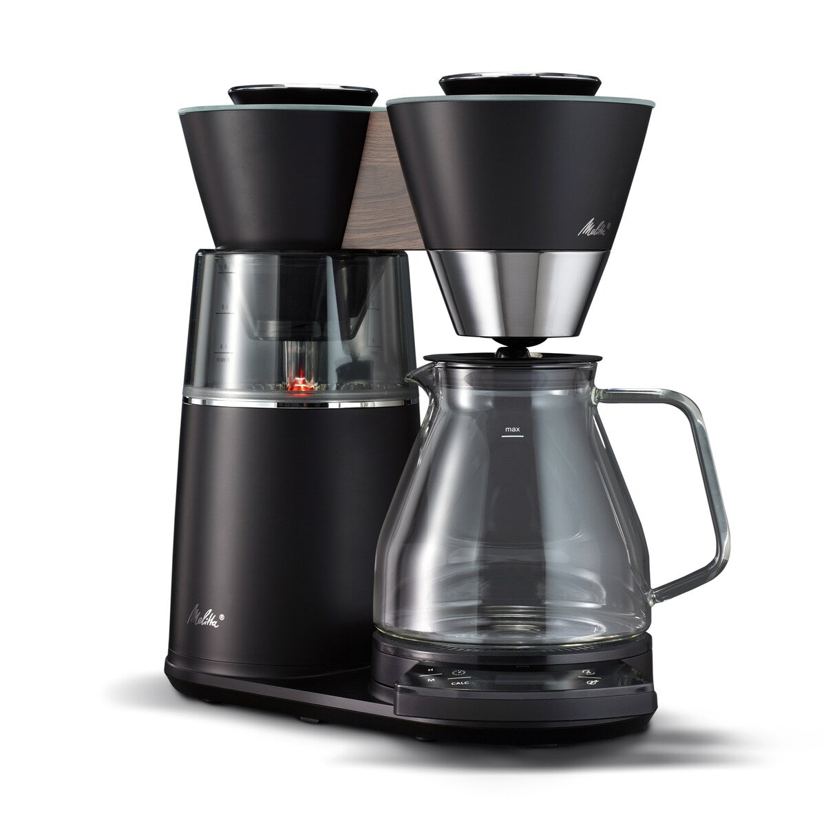 Vision, cafetière à filtre 12 tasses de luxe avec tableau de bord rotatif
