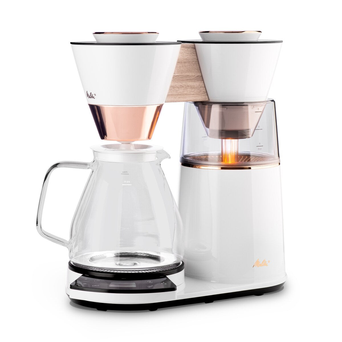 Vision, cafetière à filtre 12 tasses de luxe avec tableau de bord rotatif