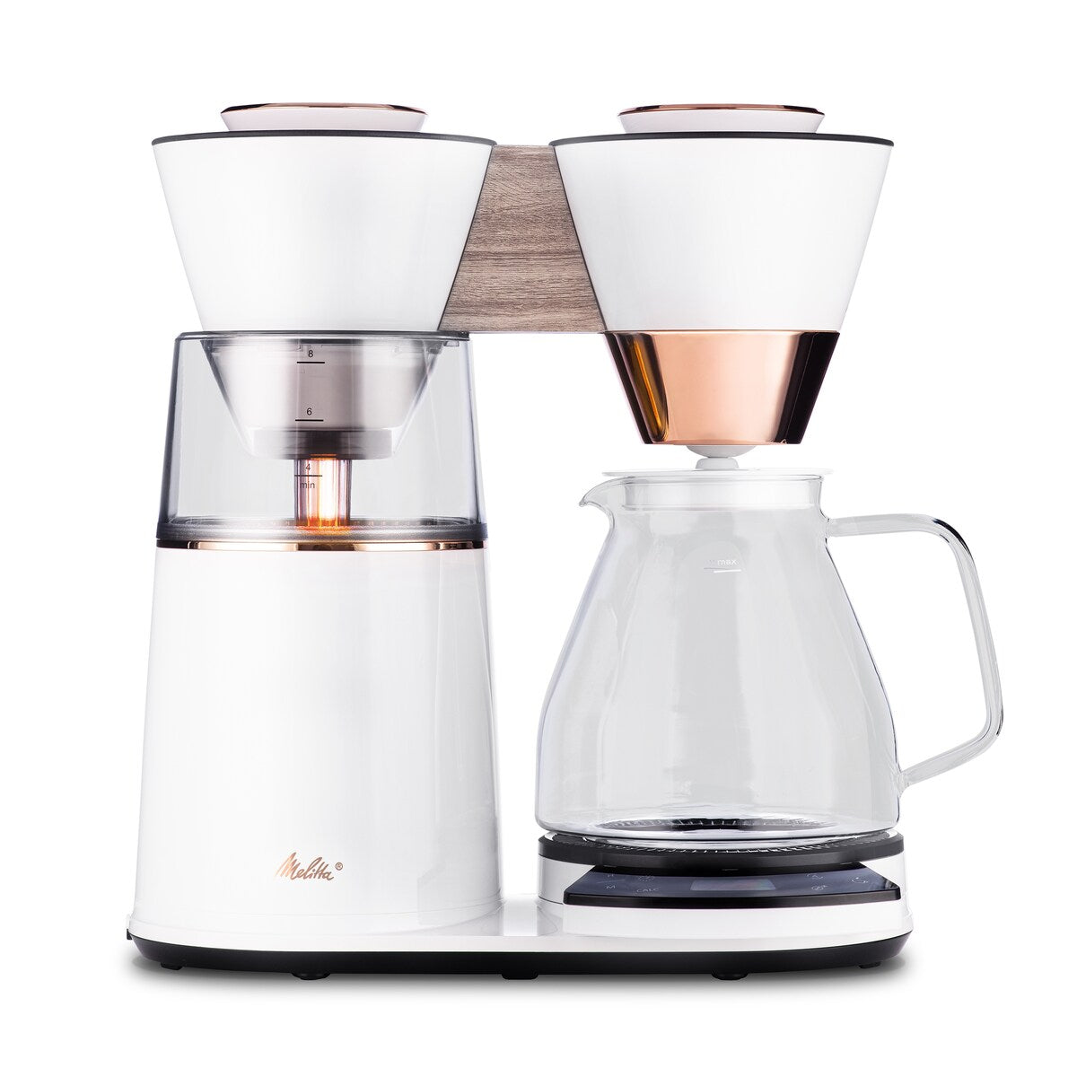 Vision, cafetière à filtre 12 tasses de luxe avec tableau de bord rotatif