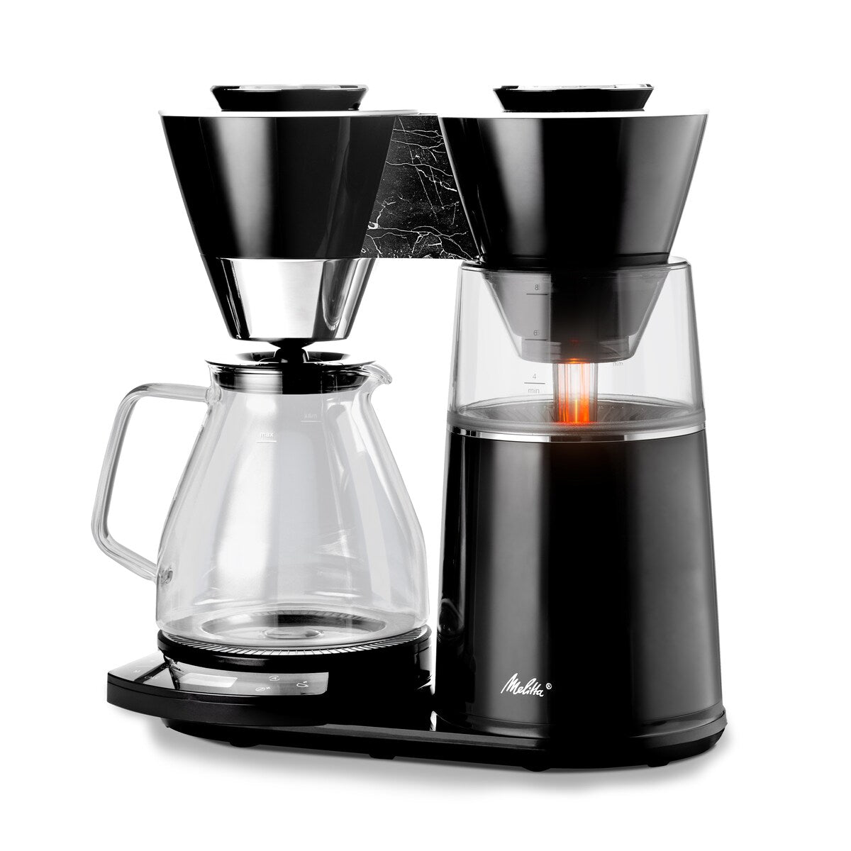 Vision, cafetière à filtre 12 tasses de luxe avec tableau de bord rotatif