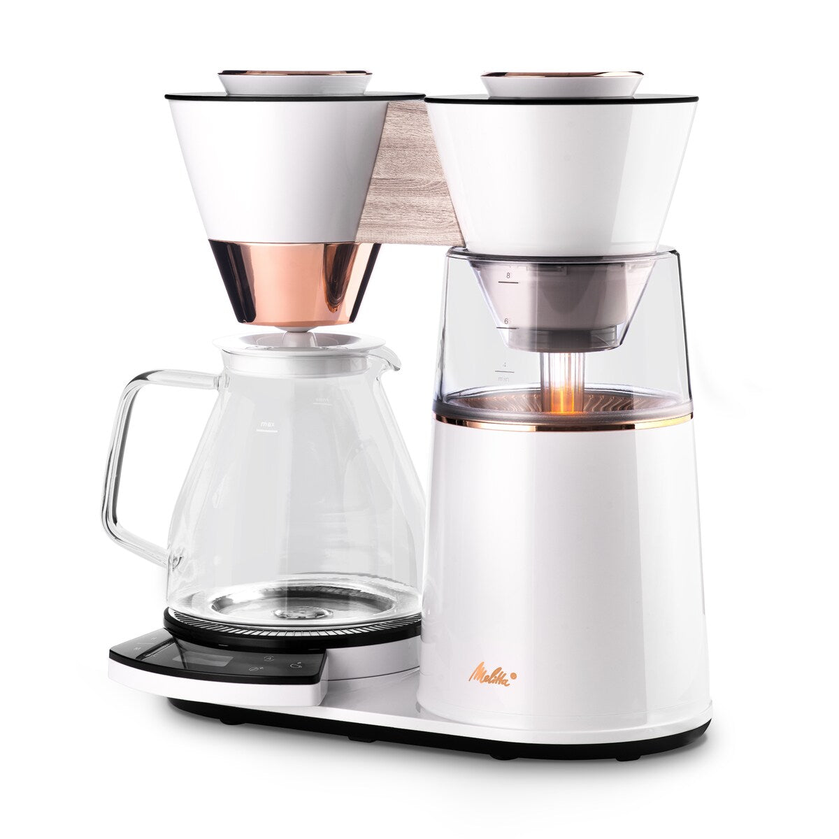 Vision, cafetière à filtre 12 tasses de luxe avec tableau de bord rotatif