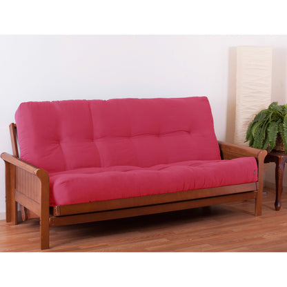 Matelas futon en toile twill de 25 cm d'épaisseur (simple, double ou queen size)