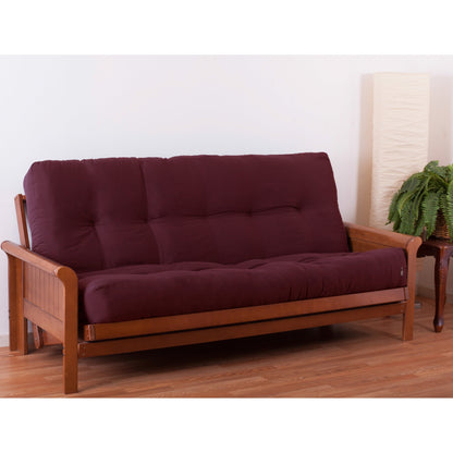 Matelas futon en toile twill de 25 cm d'épaisseur (simple, double ou queen size)