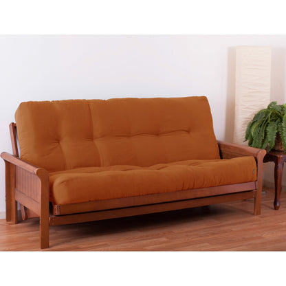 Matelas futon en toile twill de 25 cm d'épaisseur (simple, double ou queen size)