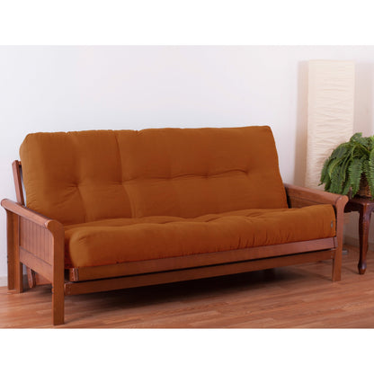 Matelas futon en toile twill de 25 cm d'épaisseur (simple, double ou queen size)