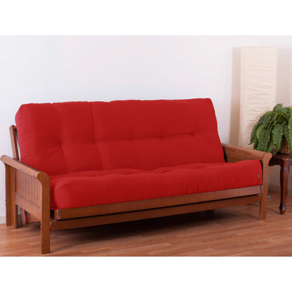 Matelas futon en toile twill de 25 cm d'épaisseur (simple, double ou queen size)