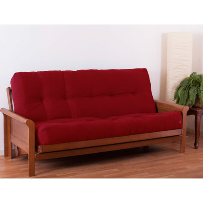Matelas futon en toile twill de 25 cm d'épaisseur (simple, double ou queen size)