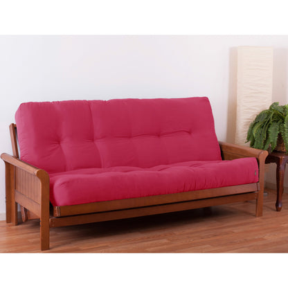 Matelas futon en toile twill de 25 cm d'épaisseur (simple, double ou queen size)