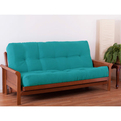 Matelas futon en toile twill de 25 cm d'épaisseur (simple, double ou queen size)