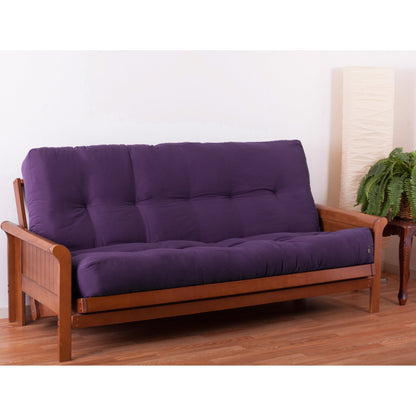 Matelas futon en toile twill de 25 cm d'épaisseur (simple, double ou queen size)