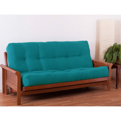 Matelas futon en toile twill de 25 cm d'épaisseur (simple, double ou queen size)