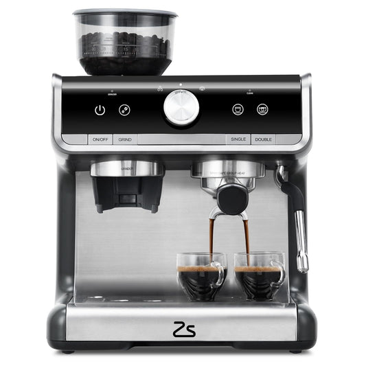 Machine à expresso automatique 20 bars avec mousseur de lait pour barista à domicile