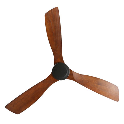 Ventilateur de plafond Sofucor à montage encastré de 52 pouces avec télécommande, moteur réversible, éclairage intégré en option.