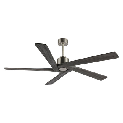 WINGBO Ventilateur de plafond intérieur à 54 pouces avec moteur DC, sans éclairage - N/A