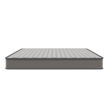 Matelas hybride à ressorts à revêtement semi-rigide de densité moyenne